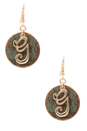 Monogram Earrings