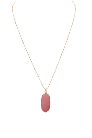 Hand Made Oval Necklace