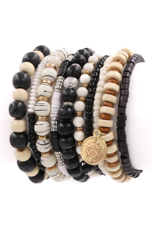Assorted Bead Bracelet Set