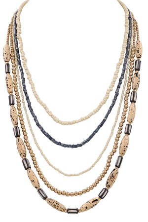 Bead Layered Necklace