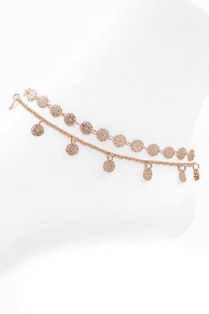 Floral Anklet Set