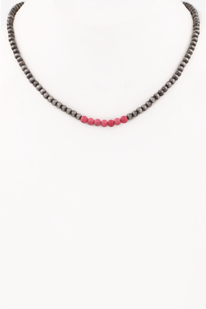 Wood Bead Necklace