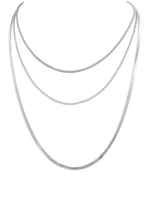 Brass Layered Necklace