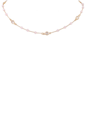 Faceted Bead Necklace
