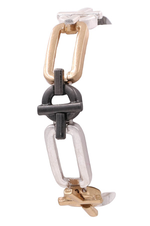 Rectangle Chain Bracelet