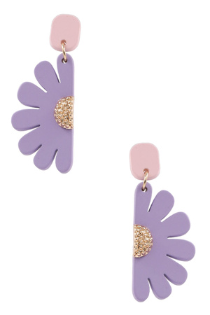 Matte Daisy Earrings