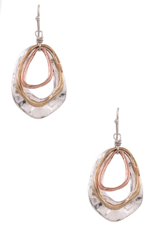Oval Abstract Earrings