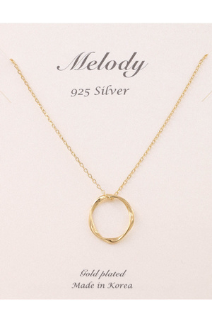 Sterling Silver Ring Necklace