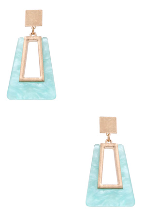 Celluloid Drop Earrings