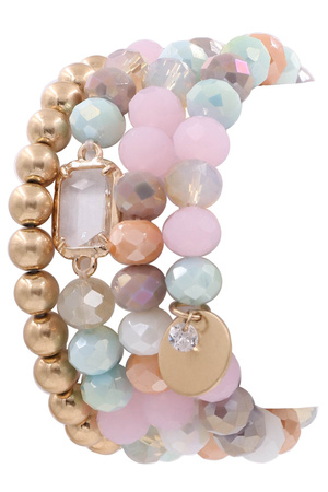 Assorted Bead Bracelet Set