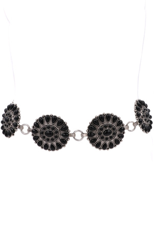 Acrylic Stone Western Concho Belt