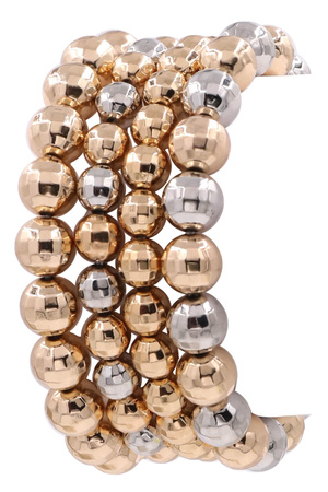 Disco Ball Bead Stretch Bracelet Set
