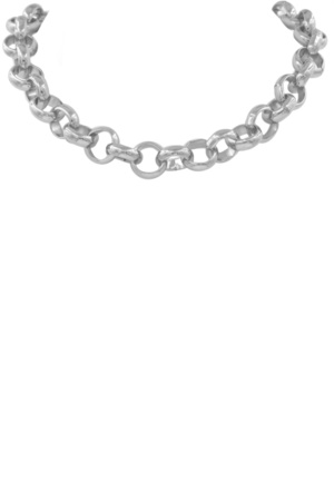 Metal Ring Chain Necklace