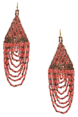 Sead Beaded Drop Dangle Earrings
