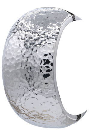 Metal Bangle Hammered Hinged Bracelet