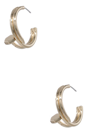 Metal Sterling Silver Nail Post Earrings