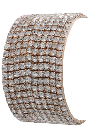 Rhinestone Layered Stretch Bracelet