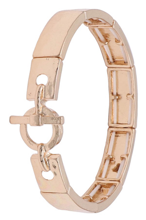Metal Ring Stretch Bracelet
