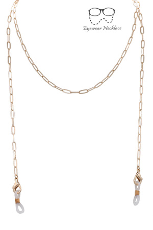 Metal Skinny Chain Linked Eyeglasses Chain