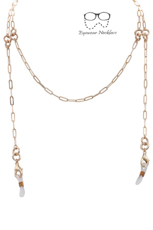 Metal  Ring Chain Linked Eyeglasses Chain