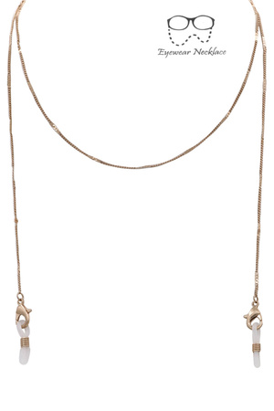 Skinny Metal Chain Eyeglasses Chain