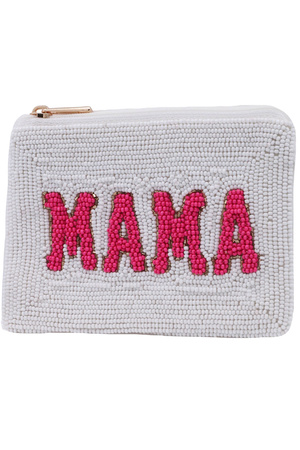 Sequin MAMA Coin Bag