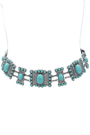 Vintage Western Butterfly Concho Belt  CAB Accents