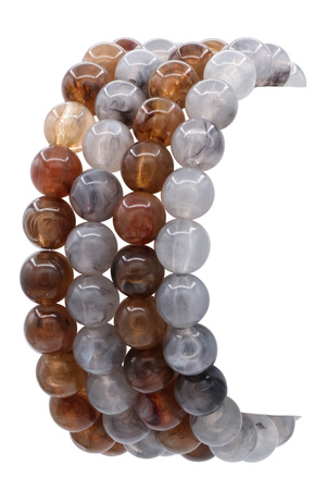 Acrylic Beaded Stackable Elastic Bracelet