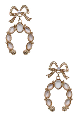 Western Horseshoe Dangle Earrings