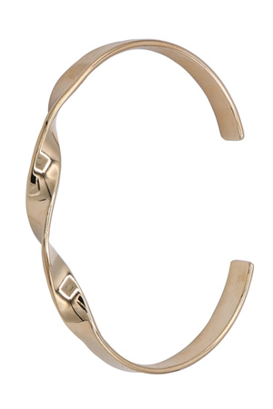 Brass Twisted Design Cuff Bracelet