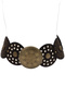 WORN GOLD-DARK BROWN